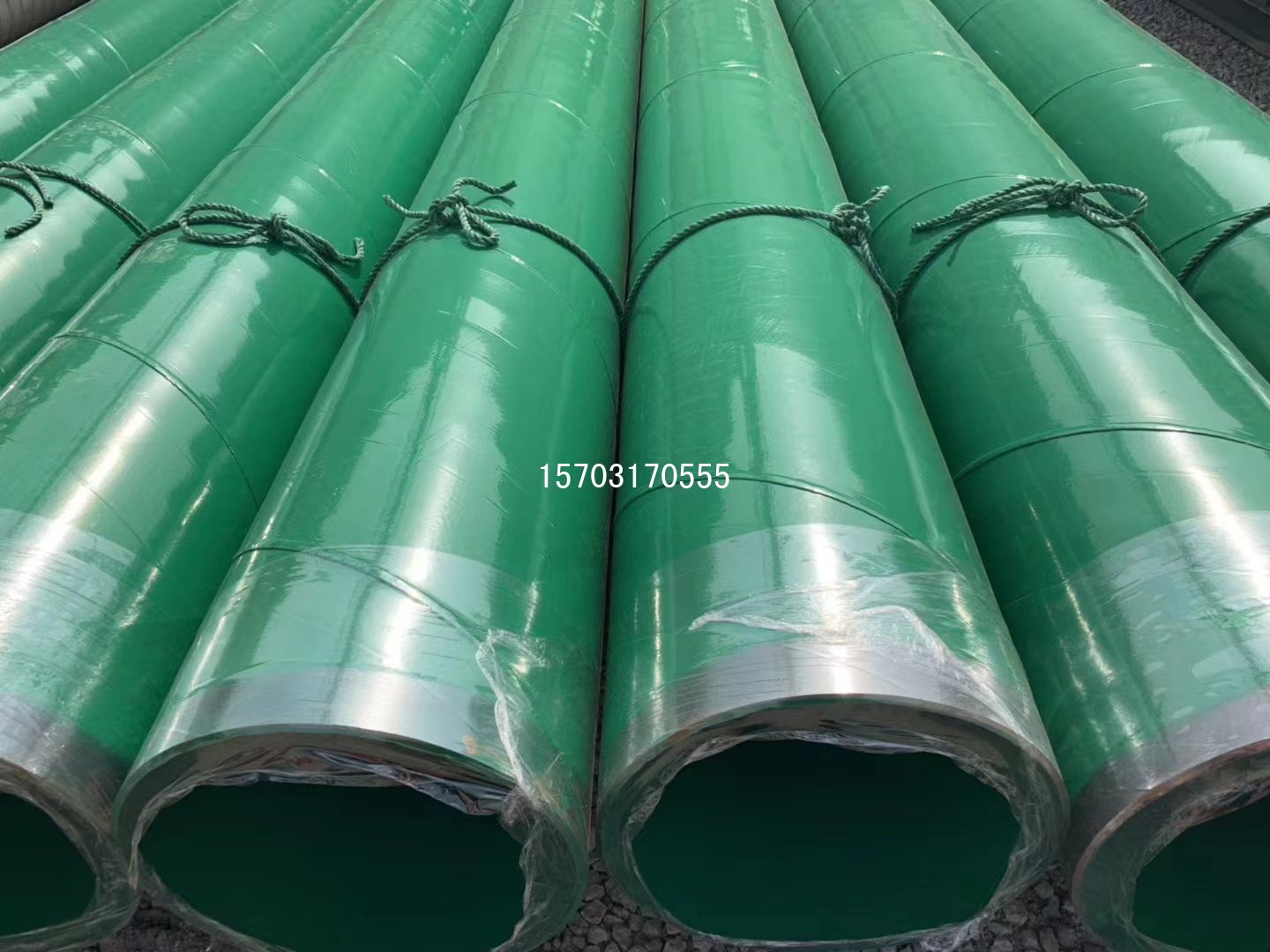 环氧树脂涂塑复合螺旋钢管