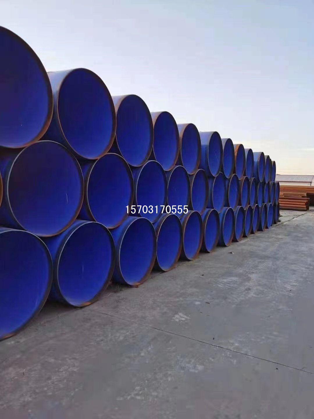 DN1500国标3pe防腐螺旋钢管