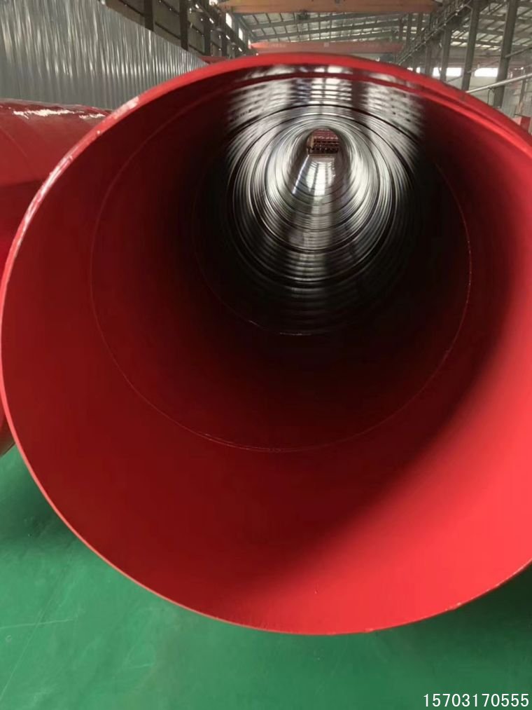 DN100国标消防涂塑钢管